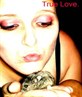 me and my hamster, marvin <3