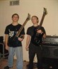 my guitarist, me and our guitars