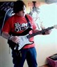 Me and my guitar. Look at me go lol! 