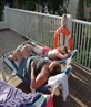 me n jan on hols