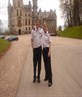 Me and a workmate at Dunrobin Castle