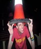 Drunk Person + Cone = Good Night Out!