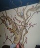the tree I drew on the living room wall
