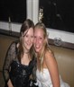 boat party at uni, me and lorna