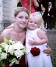 me n my lil girl bein bridesmaids