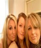 me on the far left hannah in middle and sis