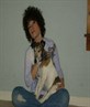 me and my beautiful fox terrier Missy