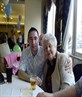 me and my grandma ..no drink.. honestly!