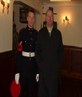 Me and my Dad after a parade i was on