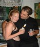 me and my hubby at a house party!