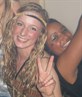 Me (as a hippy) katie (as a dancer)