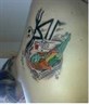 Jack and Sally tattoo