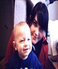 Reece and his auntie jane!