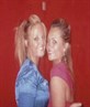me on the left with lauren