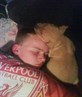 AAARRRWWW Look who fell asleep with my son ?