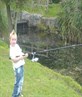 Elliot fishing