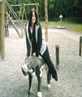 emma ridin a cow lol