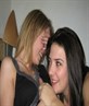 me and lea back in the hotel room...