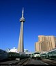 Toronto,Union station & CN Tower.