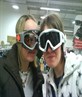 me and jade with ski glasses hehe