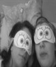 me n bef sponge bob eyes