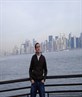posing in NY