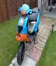 One Of My old Mopeds That I Painted..