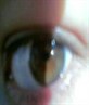 My tricolour eyes!