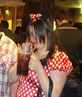 minnie mouse drinking lol