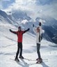 On top of the French Alps