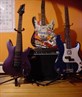 Ibanz guitar+JT guitar+Fender Bass+Fender amp