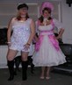 Lulu and Bo Peep out on the town!