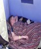 me asleep lmao