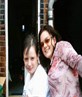 me on the right with emma on her bday