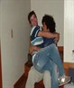 Cale and I at the New Year's Party