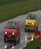 My car (Red one) at wet track day