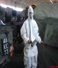 me at work putting rot proof paint on my tent