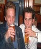 me & m8 celebrating end of college