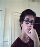 the emo glasses