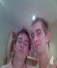 me on the left wiv my bud ad