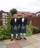 Deano and Me before Kennys wedding