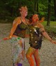 me, right covered in paint at camp america!!
