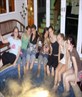 all us girlies at mine on mi bday