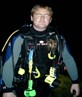 Night diving in Falmouth