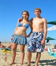 me and my bro at the beach. ;)