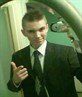 Suited and posing