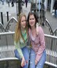 sazza an me in our town center DONNY!