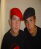Kyle and me in our musical geniouses pose