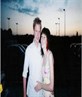 me and my GORGEOUS man!! (not gorgeoue hair.)