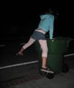 yeah sometimes i like jumping over trash cans.